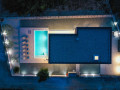 Noćne slike, Villa Stellante s bazenom i pogledom na more, Rovanjska, Dalmacija Rovanjska